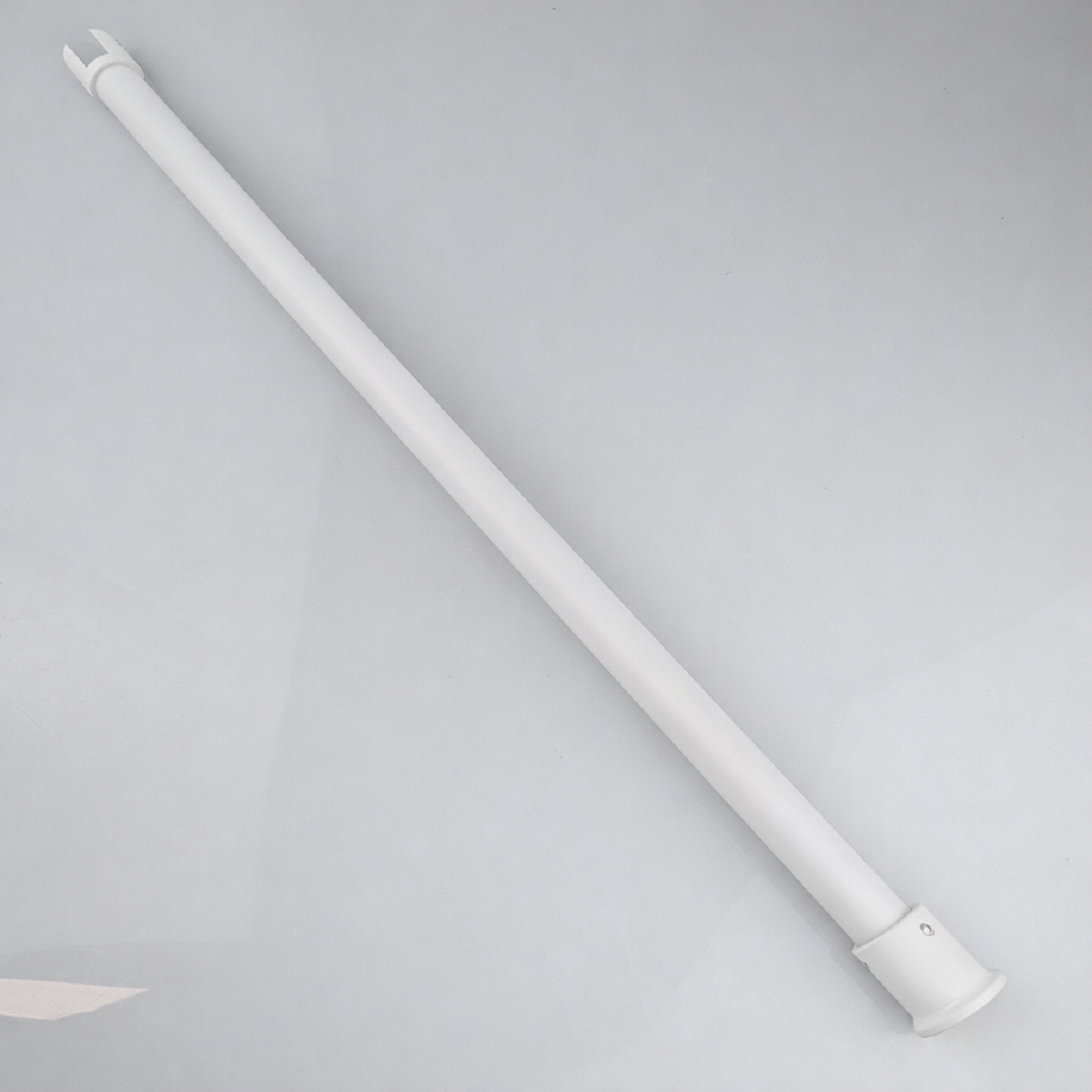 Celing to Glass Brace bar Matt White